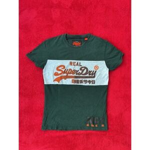 Superdry Vintage Graphic T-Shirt Mens Small Excellent Short Sleeve